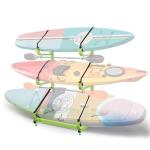 Rockland Large Kayak Storage Rack, 300 LBS Capacity, Holds 3 Kayaks, 48"x56"x82", Heavy Duty Freestanding Stand Kayak Rack for Canoe, SUP, Paddleboard, Indoor Garage & Outdoor Use, DIY-Friendly