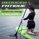 Gradient Fitness 2 Pack Kayak Paddle Leash, 5-8 Feet Stretchable Paddle Strap with Carabiner Secure Leash Lanyard Rope for SUP Kayak Canoe Paddle Fishing Pole Rod