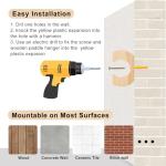 VITEAM Wooden Paddle Hold Hanger Paddle Racks Wall Storage Wall Decor Paddle hanger for Kayak, SUP, Canoe, Dragon Boat Paddles