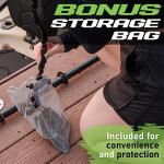 Gradient Fitness 2 Pack Kayak Paddle Leash, 5-8 Feet Stretchable Paddle Strap with Carabiner Secure Leash Lanyard Rope for SUP Kayak Canoe Paddle Fishing Pole Rod