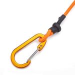 MOPHOEXII Paddle Leash Safety Rod Bungee Rod Holder Gripping Gear,Kayak Paddle Tether Lightweight Coiled Kayak Paddle Leash for SUP Kayaking Canoing Fishing Boating