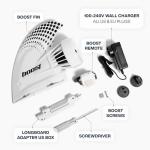 Boost Surfing Fin - Electric Motor for Surfboards, SUPs and Kayaks. Lightweight, Compact, and Shockingly resistant Electric Fin with Remote Control. (Boost Fin)