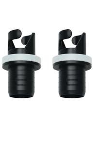 PAOSDKSUI 2 Pieces Inflatable Pump Halkey-Roberts Valve Adapter,Paddle Board Air Pump Hose Adapter, Air Valve Nozzle Pump Adapter for Rubber Boats, Inflatable Boats, Fishing Boats, Drift Boats etc