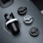 PAOSDKSUI 2 Pieces Inflatable Pump Halkey-Roberts Valve Adapter,Paddle Board Air Pump Hose Adapter, Air Valve Nozzle Pump Adapter for Rubber Boats, Inflatable Boats, Fishing Boats, Drift Boats etc