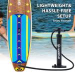 WHDCYD Inflatable Stand Up Paddle Board 11' × 33" × 6", Yoga Board with Durable SUP Accessories for Adults & Youth, Versatile Paddle Board