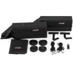 LASUK Universal Car Roof Rack, Soft Roof Rack Pads, Kayak with Tie Down Strap for Surfboard, SUP, Canoe, PP Rope, Quick Loop Strap and Storage Bag