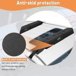 LASUK Universal Car Roof Rack, Soft Roof Rack Pads, Kayak with Tie Down Strap for Surfboard, SUP, Canoe, PP Rope, Quick Loop Strap and Storage Bag