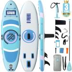 Niphean（Ultra-Light）Inflatable Paddle Board with (Beginner Friendly) StabilTrac Fin and Durable SUP Accessories, 10' Stand Up Paddle Boards for Adults & Youth, Versatile Yoga Paddle Board, Gift Ideas