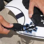 Ho Stevie! Surfboard Leash Strings - Strong and Durable Cord for All Surfboards, Longboards, and SUP (Black) 5-Pack