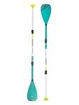 AZTRON MACH Fiberglass SUP Paddle, Length of 70"-86.6", 3-Section Adjustable, Lightweight and Flexible Fiberglass with Uni-Directional Carbon Shaft. Nylon Blade. All-Level Riders, Touring, Cruising