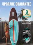 Niphean Inflatable Stand Up Paddle Board with SUP Accessories, Anti-Slip EVA Deck, 10'6'' Inflatable Paddle Boards for Adults & Youth of All Skill Levels