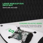 FunWater SUP Inflatable Stand Up Paddle Board 10'6×33"×6" Ultra-Light Inflatable Paddleboard with ISUP Accessories,Fins,Adjustable Paddle, Pump,Backpack, Leash