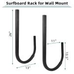 AmarinePlay SUP Paddleboard Storage Rack, Surfboard Wall Mount and Kayak Rack for Garage Ceiling Wall Storage,Heavy-Duty Indoor Board Paddle Organizer, 50 lbs Max,Hang 1-3 Surf or SUP Boards