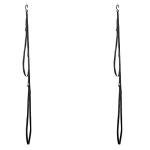 Double Kayak Rack - Hanging Storage from Wall or Ceiling for Surfboards, Paddleboards, SUP, or Canoe - Adjustable Kayak Straps by RAD Sportz