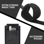 KOETSU 10ft Coiled Surfboard Leash - Retractable Safety Ankle Cord with Comfortable Cuff & Anti-Tangle Elastic Rope for Surfing, SUP Paddleboard, Bodyboard | Surf Accessories