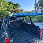 Aero Roof Rack Pads and Premium Scratch Resistant Silicone Buckle Tie Down Straps for Surf, SUP, Kayak and Canoe (28" Large) by COR Surf