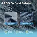 cuarko Inflatable Paddle Board Seat with Back Support [Lightweight, Anti-Slip] Sit-on-Top Kayak Accessories, Universal Boat Seats Cushion Fit for Canoe/SUP/Fishing Boat with Storage Bag, Built-in Pump