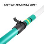 AZTRON MACH Fiberglass SUP Paddle, Length of 70"-86.6", 3-Section Adjustable, Lightweight and Flexible Fiberglass with Uni-Directional Carbon Shaft. Nylon Blade. All-Level Riders, Touring, Cruising