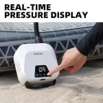 CYCPLUS 20PSI High Pressure Smart SUP Air Pump, Rechargeable Battery-Powered, Intelligent Dual Stage Inflation & Deflation, Auto-Off Air Pump for Stand Up Paddle Boards,Surfing Kite, Tent, Mattress