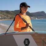 THURSO SURF SUP Shoulder Strap Adjustable Paddle Board Carry Strap Carrier with Padded Support | Heavy-Duty SUP Sling with Clips for Inflatable Paddle Board Accessories for Adults