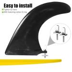 PEUTIER 6pcs 316 Stainless Steel Fin Screws, No Tool Surfboard Fin Screws with O Rings Paddle Board Fin Replacement for SUP Paddleboard Longboard Surfing Accessories