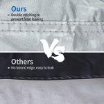 i Cover Kayak, Outdoor Storage Heavy Duty Waterproof, UV Resistant Boats Covers Fits 12.3-13.5ft Kayaks, Canoes, SUP, Paddle Board, and Fishing Boat