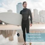 LINGVUM Surfboard Leash Premium Straight Surf Leash SUP Leg Rope 6/7/8/9 feet for Any Surfboards, Longboard, Paddleboard and Shortboard (Green,8FT)