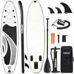 Triclicks 10' Inflatable Paddle Board Stable 30" Wide Design | Non-Slip EVA Deck | Lightweight Yoga SUP Board for Adult Teens | Stand Paddle Board with Backpack Pump Par Belt Repair Kit (Style 10)