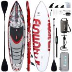 FunWater Inflatable Stand Up Paddle Board 10'6"/11"/11'6" Paddle Board for Adults & Youth, Paddleboards Inflatable with Premium SUP Accessories, Wide Stable, Non-Slip Comfort Deck (Snake)