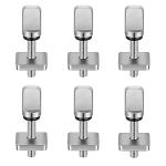 6 Pieces Surfboard Fin Screws, No Tool Stainless Steel Thumb Fin Screw for SUP Surf Longboard Paddleboard and BoardWorks SUP Center Fin Adapters Surfing Accessories