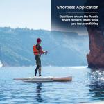 Rangland Stabilizers for Stand-Up Paddle Boards (Universal Fit) Inflatable SUP Balance Training Floats for Beginners, Kids, Fishing, Dogs, Yoga and More (Heavy Duty PVC)