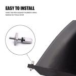 6 Pieces Surfboard Fin Screws, No Tool Stainless Steel Thumb Fin Screw for SUP Surf Longboard Paddleboard and BoardWorks SUP Center Fin Adapters Surfing Accessories