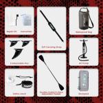 FunWater Inflatable Stand Up Paddle Board 10'6"/11"/11'6" Paddle Board for Adults & Youth, Paddleboards Inflatable with Premium SUP Accessories, Wide Stable, Non-Slip Comfort Deck (Snake)