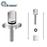 Sikawai Fin Screw 316 Stainless Steel No Tool Compatible with Long-Board and S-UP Surfing Accessories Pack of 3