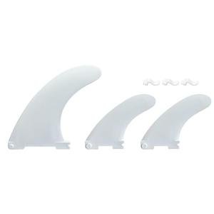RANGALii 3 White Detachable Replacement Paddleboard Fins Inflatable SUP Stand Up Paddle Board Accessory Quick-Lock fins Center Fin Side Fins