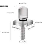 Sikawai Fin Screw 316 Stainless Steel No Tool Compatible with Long-Board and S-UP Surfing Accessories Pack of 3