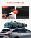 VEVOR Soft Roof Rack Pads, 28" Universal Car Roof Rack Pads for Various Crossbars, 88LBS Load Capacity Luggage Kayak Carrier with 2 Tie Down Straps & Velcros for SUPs Canoes Snowboards Paddle Boards