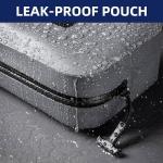 THURSO SURF Waterproof Fanny Pack Dry Bag Floating Pouch Bag Adjustable Waist Strap Keep Your Phone and Valuables Safe/Dry SUP Accessories for Kayaking Paddle Board Snorkeling Boating (Slate)