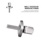 Sikawai Fin Screw 316 Stainless Steel No Tool Compatible with Long-Board and S-UP Surfing Accessories Pack of 3