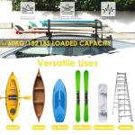 Socpuro Soft Roof Rack Pads for Kayak Surfboard SUP Canoe, Universal Car Roof Rack System with Tie Down Straps