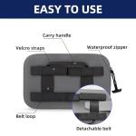 THURSO SURF Waterproof Fanny Pack Dry Bag Floating Pouch Bag Adjustable Waist Strap Keep Your Phone and Valuables Safe/Dry SUP Accessories for Kayaking Paddle Board Snorkeling Boating (Slate)