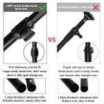 LBW Stand Up Paddle Board Paddle - 3 Pieces Adjustable Aluminium Alloy Floating SUP Paddle with Storage Bag, Portable Durable Oars