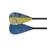 Boardworks 2 Piece SUP or Stand Up Paddle Board Paddle, Fiberglass Blade, Adjustable Carbon Fiber Shaft, 70-86 Inches