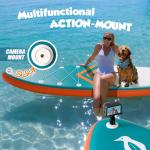 Tuxedo Sailor 10'6"×33"×6" Inflatable Stand Up Paddle Board with Premium SUP Accessories,Adults & Youth for All Skill Levels, Included with Board, Paddle, Pump, Fins, Backpack