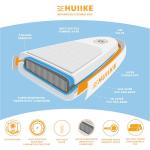 HUIIKE Inflatable Paddle Board for Adults with Accessories Included, Oar, Fins, Pump. Stand Up Paddleboard Great Stability and Resistance. 10’ x 33" x 5.9", Maximum Load 286 lb