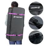 FBSPORT 11' Premium Stand Up Paddle Board, Yoga Board with SUP Accessories & Carry Bag | Wide Stance, Surf Control, Non-Slip Deck, Leash, Paddle and Pump for Youth & Adult (Flower Purple)