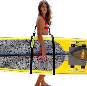 SUP-NOW Paddle Board Accessories Carrier SUP Carrying Strap to Carry Paddleboard Accessories for Women and Men