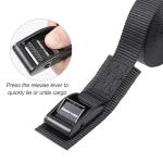 Masterwise Cam Buckle Tie Down Straps, 1" x 12' Adjustable Pull Straps with Cam Buckle, Heavy Duty Cam Straps for Kayak, SUP, Cargo, Bicycles, Motorcycle, Truck, Car Roof Rack, Dirt Bike (4 pcs)