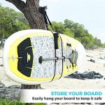 SUP-NOW Paddle Board Accessories Carrier SUP Carrying Strap to Carry Paddleboard Accessories for Women and Men