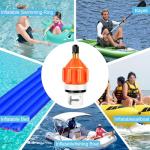 Pniimoo Inflatable Boat SUP Pump Adapter, Stand Up Paddle Board Pump Adapter Sturdy, Conventional Air Adapter Quickly Inflation, SUP Air Adapters for Paddleboard and Kayak